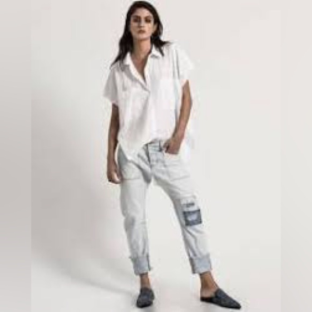 One Teaspoon Brando Saints Boyfriend Jeans size 27